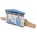 Statie Aterier de Reparatii Feroviare Trenulete din lemn - Engine Repair Station Maxim 